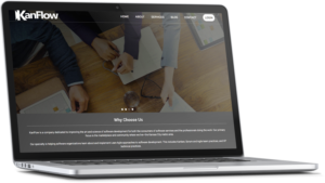 Wordpress Design by cCopilot for Kanflow | Design: #12274282