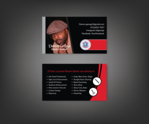 Damon George  | Design de Carte de Visite par JK18