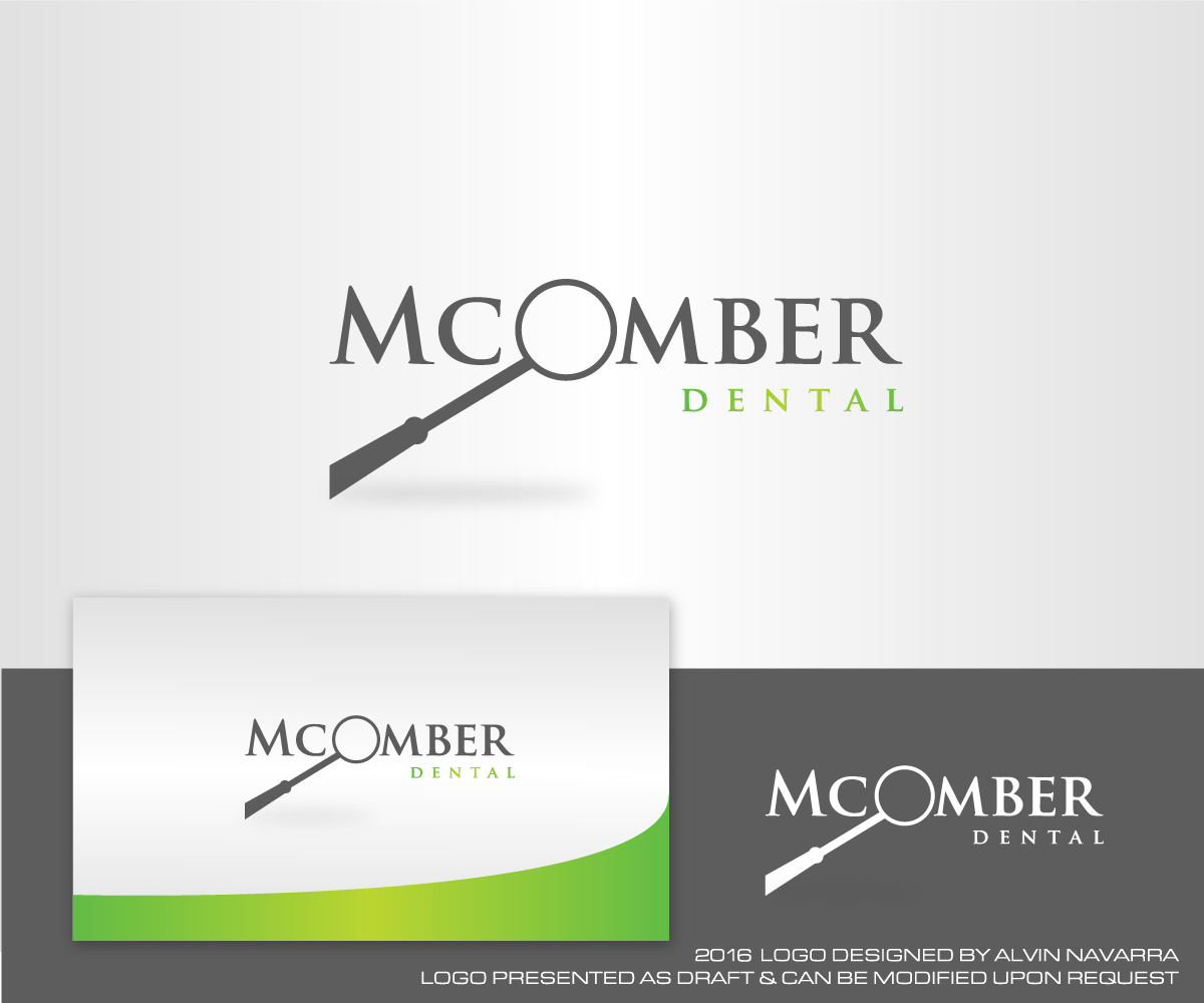 Logo Design by alvinnavarra for McOmber Dental | Design #12294599