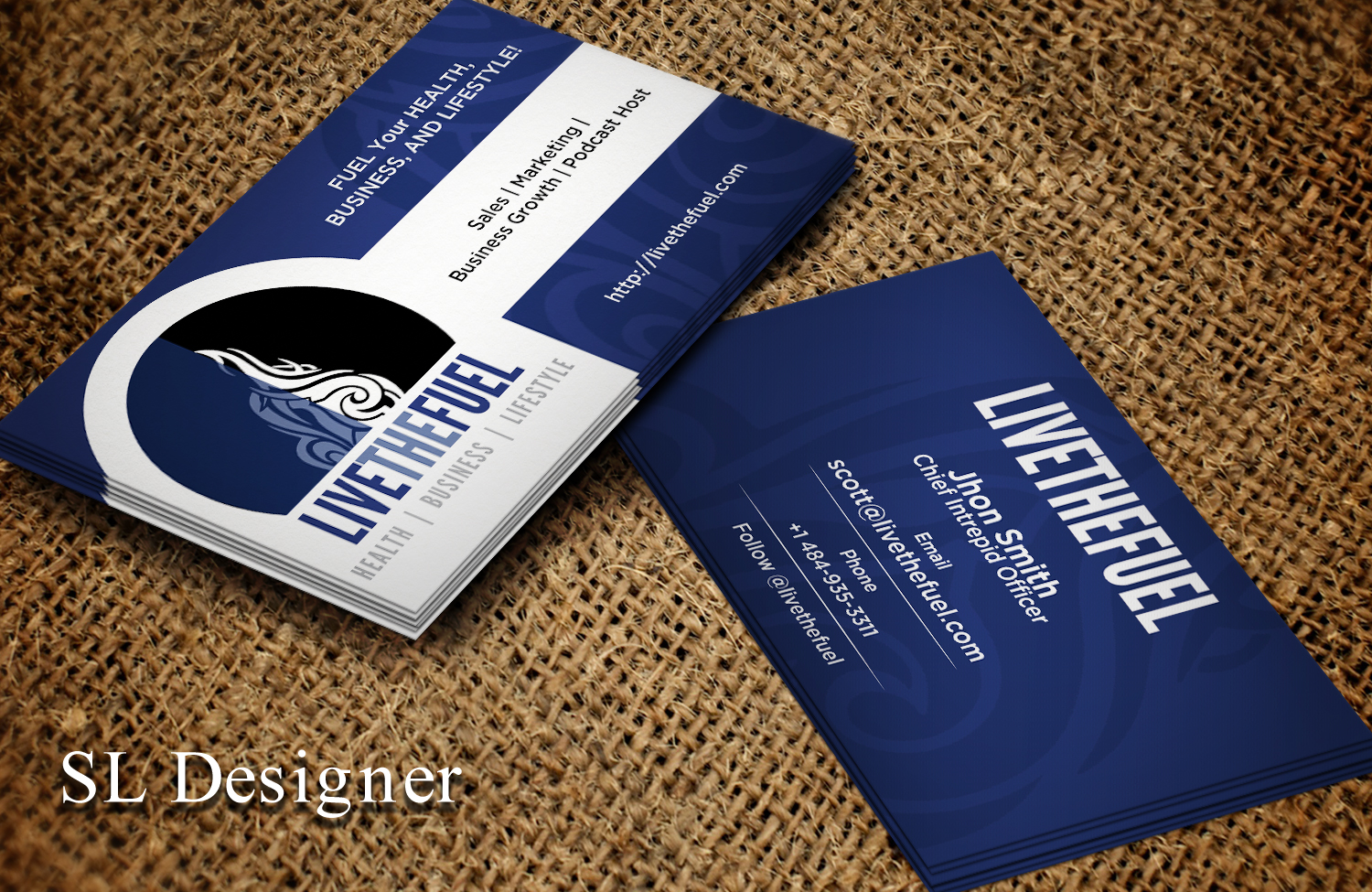 Podcast-Design von SL Designer für Fuel Up Marketing | Design #12309713
