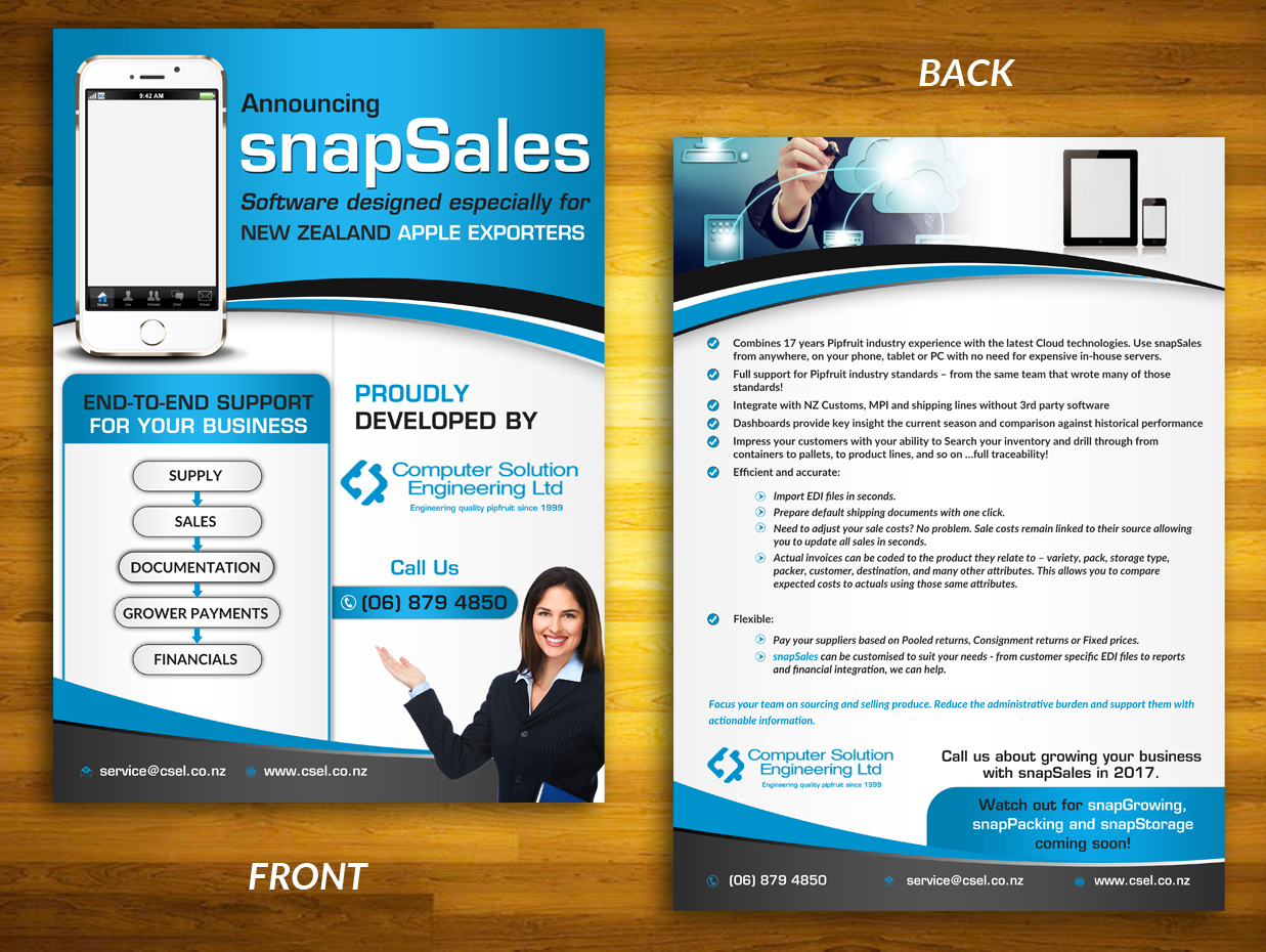 Diseño de Flyer por innovative earth para este proyecto | Diseño #12270862