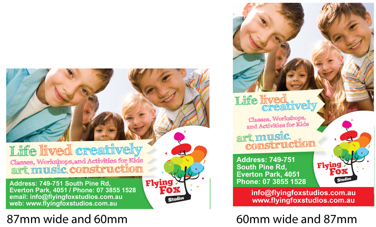 Werbe-Design von JCR für Flying Fox Studios | Design: #2413628