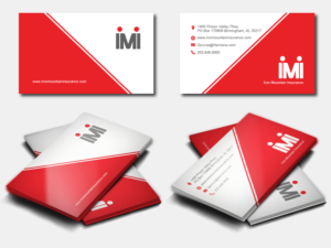 Visitenkarten-Design von Kristijan Trajchev für Iron Mountain Insurance & Iron Mountain Investments | Design: #12331453