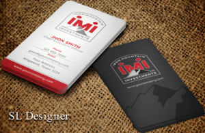 Visitenkarten-Design von SL Designer für Iron Mountain Insurance & Iron Mountain Investments | Design: #12264218