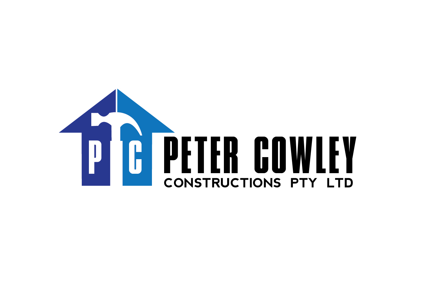 Logo Design by renderman for Peter Cowley Constructions Pty Ltd | Design #12259349