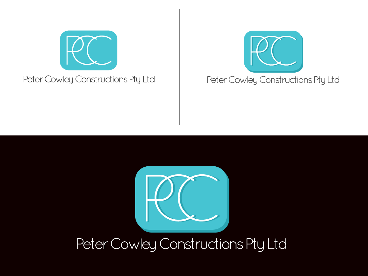Logo Design by DoveFendi for Peter Cowley Constructions Pty Ltd | Design #12262049