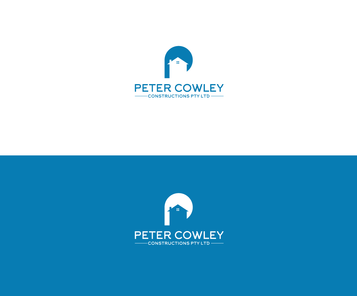 Logo Design by bijuak for Peter Cowley Constructions Pty Ltd | Design #12259063
