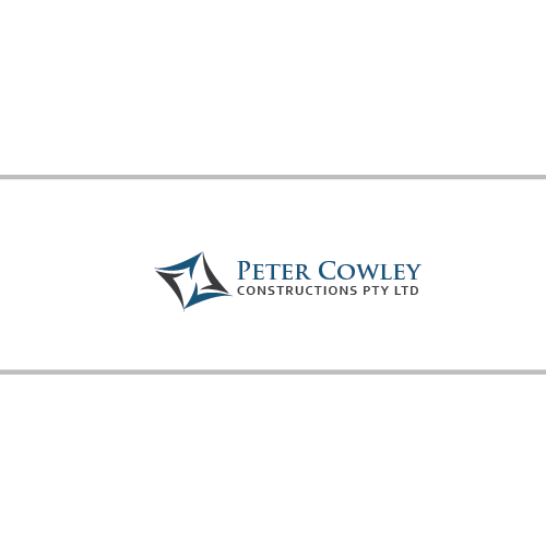 Logo Design by Tere G artwork for Peter Cowley Constructions Pty Ltd | Design #12261364