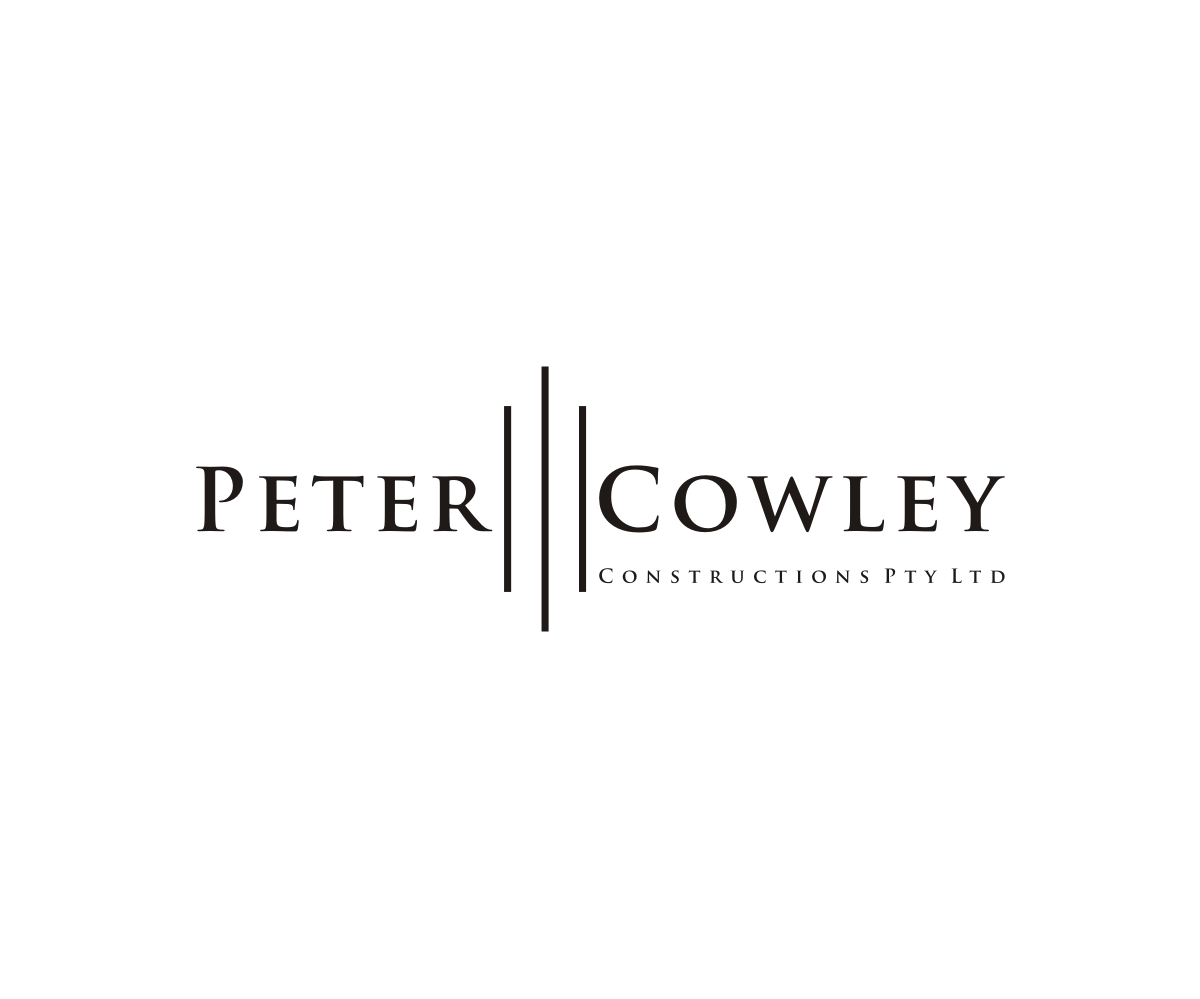 Logo Design by PetaniArt for Peter Cowley Constructions Pty Ltd | Design #12260605