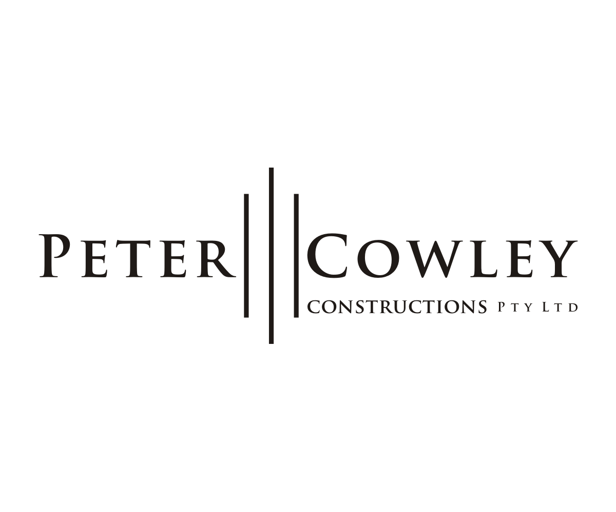Diseño de Logo por PetaniArt para Peter Cowley Constructions Pty Ltd | Diseño #12375213