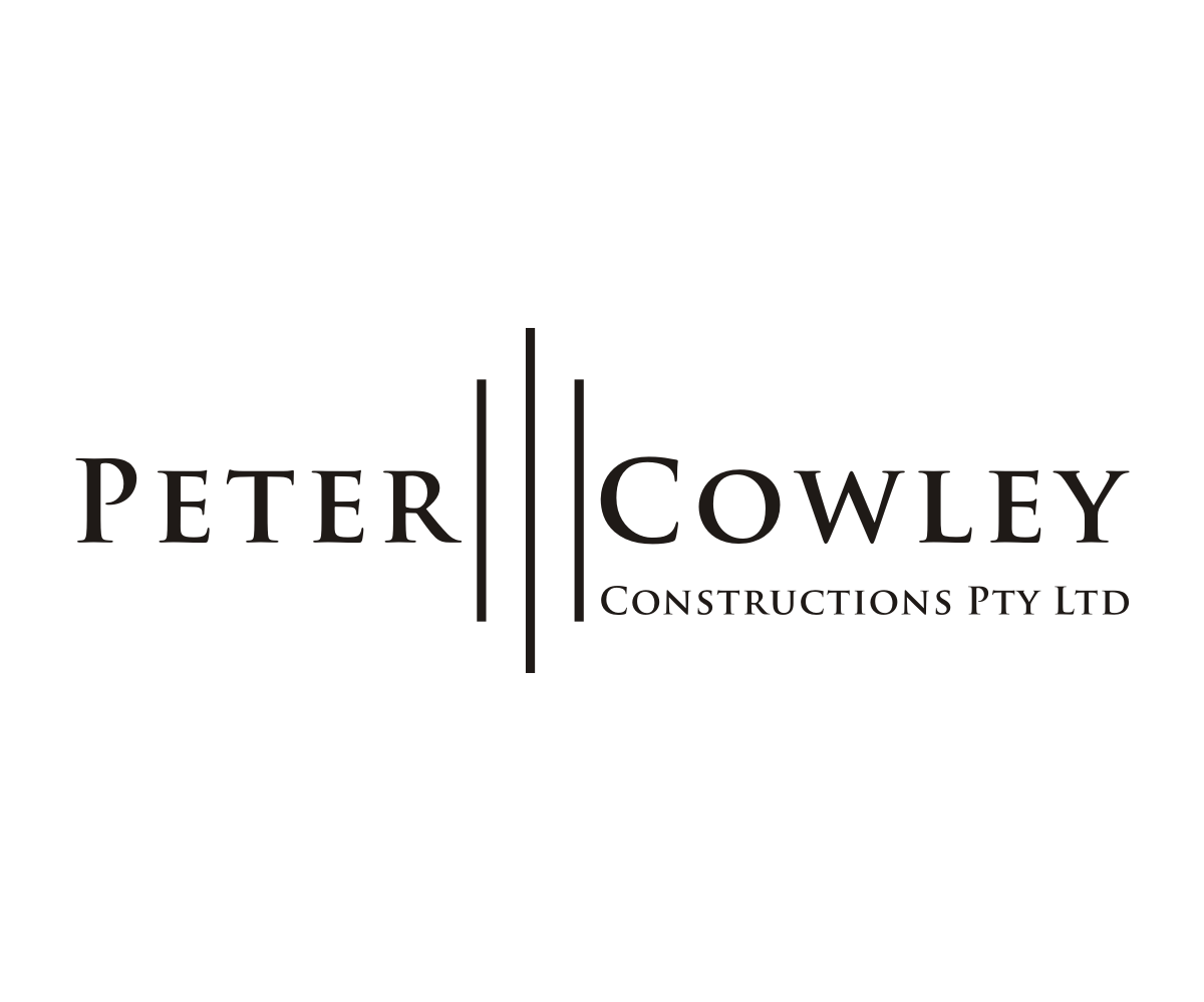 Logo Design by PetaniArt for Peter Cowley Constructions Pty Ltd | Design #12375226