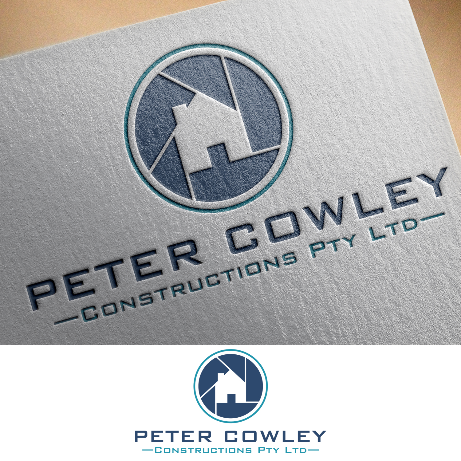 Logo Design by Jhonas for Peter Cowley Constructions Pty Ltd | Design #12256387