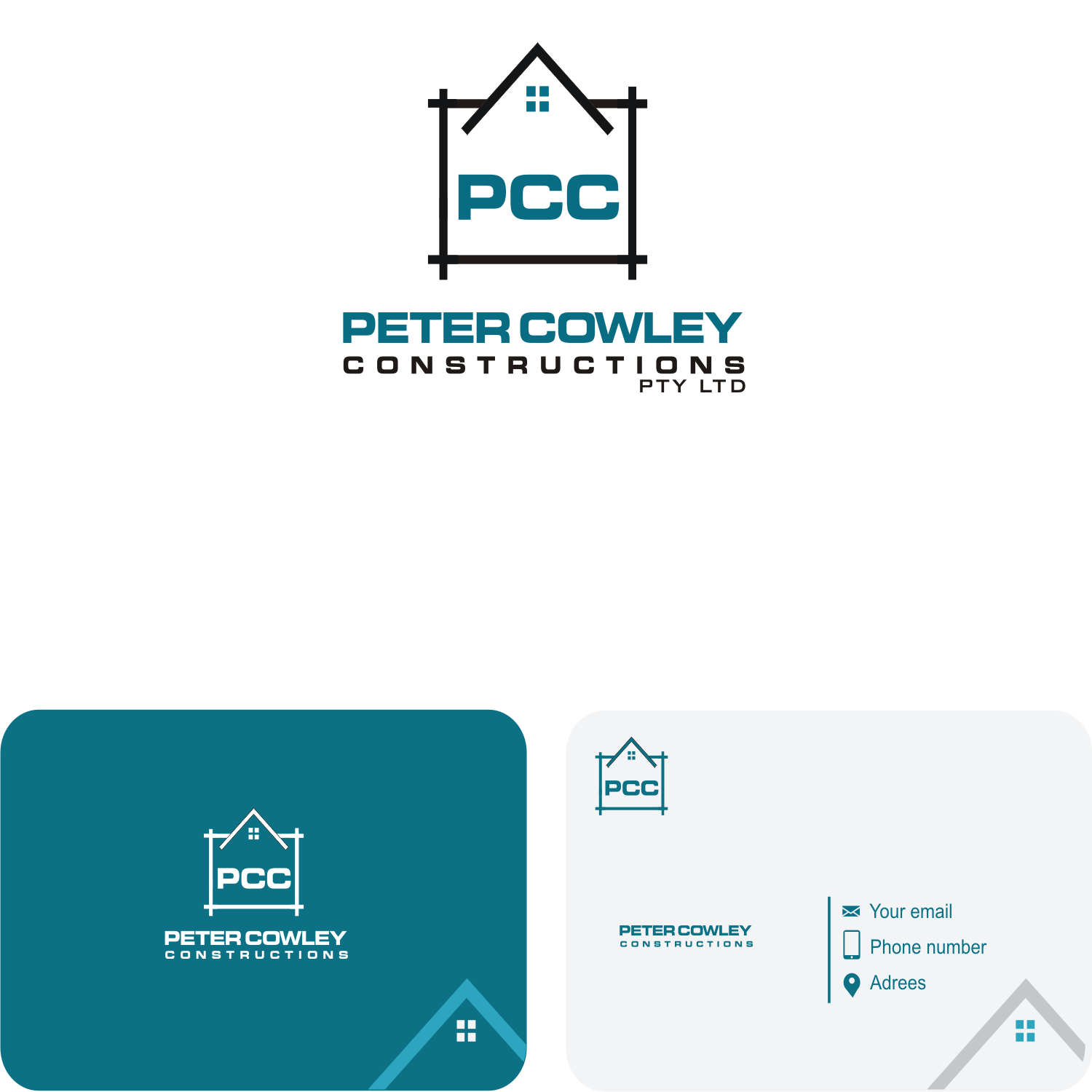 Design de Logo par mustaghfirin849 pour Peter Cowley Constructions Pty Ltd | Design #12256154