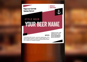 Sticker Design by Sarina.dsg for Beerskins | Design: #12375902