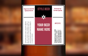 Sticker Design by Sarina.dsg for Beerskins | Design: #12400215