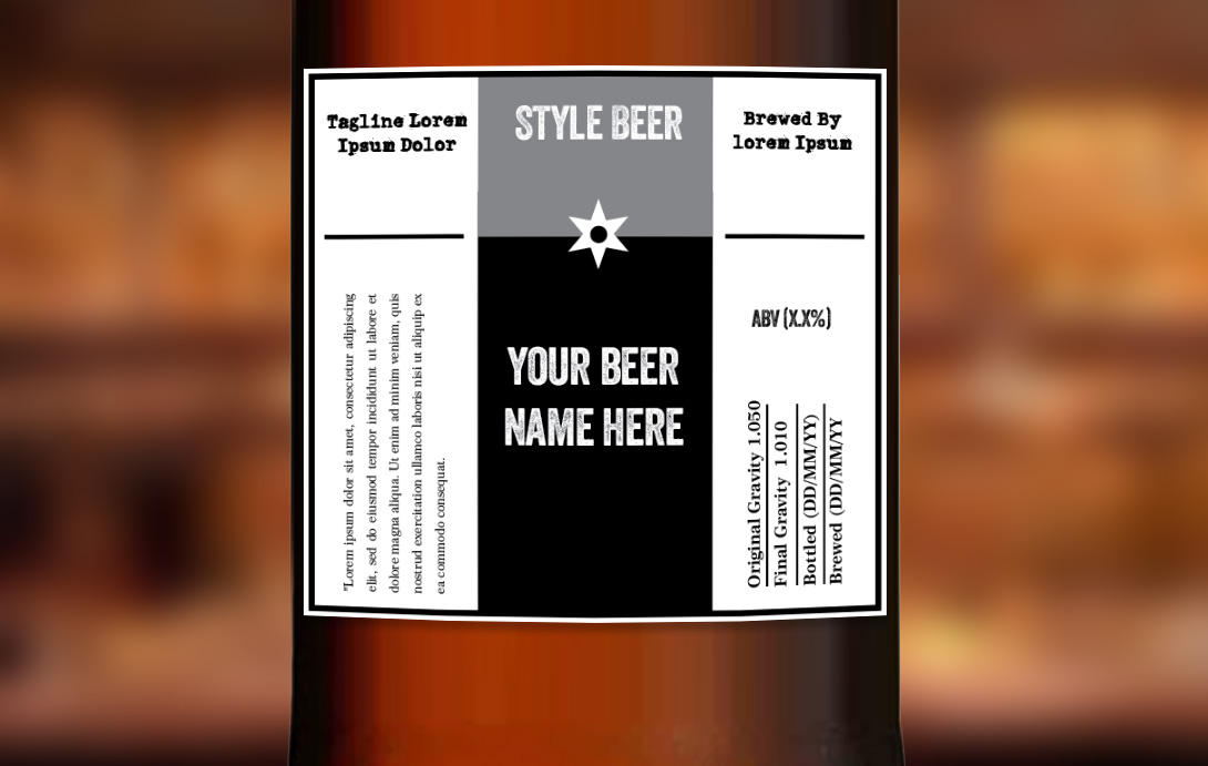 Sticker Design by Sarina.dsg for Beerskins | Design #12400237