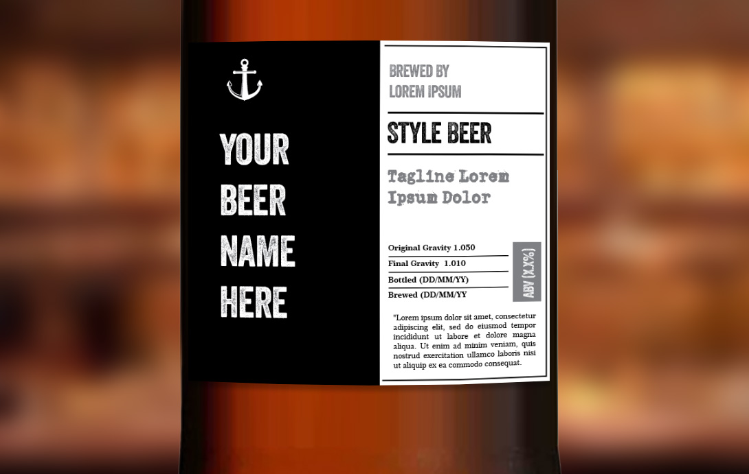 Sticker Design by Sarina.dsg for Beerskins | Design #12400239