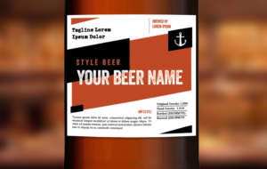 Sticker Design by Sarina.dsg for Beerskins | Design: #12400240