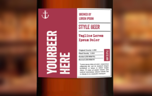 Homebrew beer label company needs new label design | Diseño de Sticker por Sarina.dsg