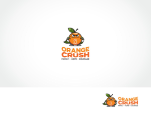 ORANGE CRUSH (and some secondary smaller key words from our vision or mission or something that symbolizes some of these key words)  Maybe something crushing the words MS | Logo Design by ArtTank