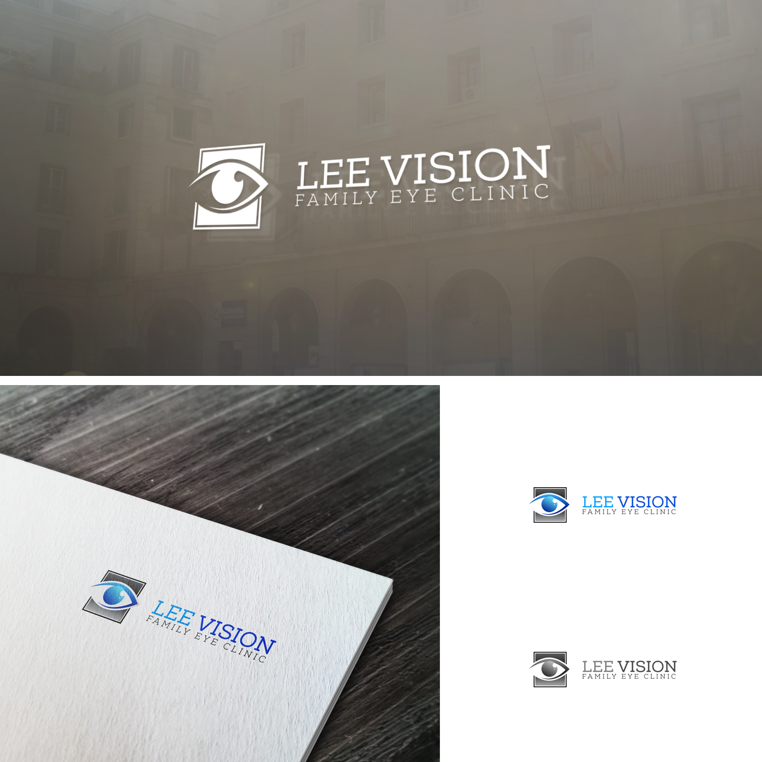 Logo Design by butryk for LEE VISION FAMILY EYE CLINIC | Design #12296888