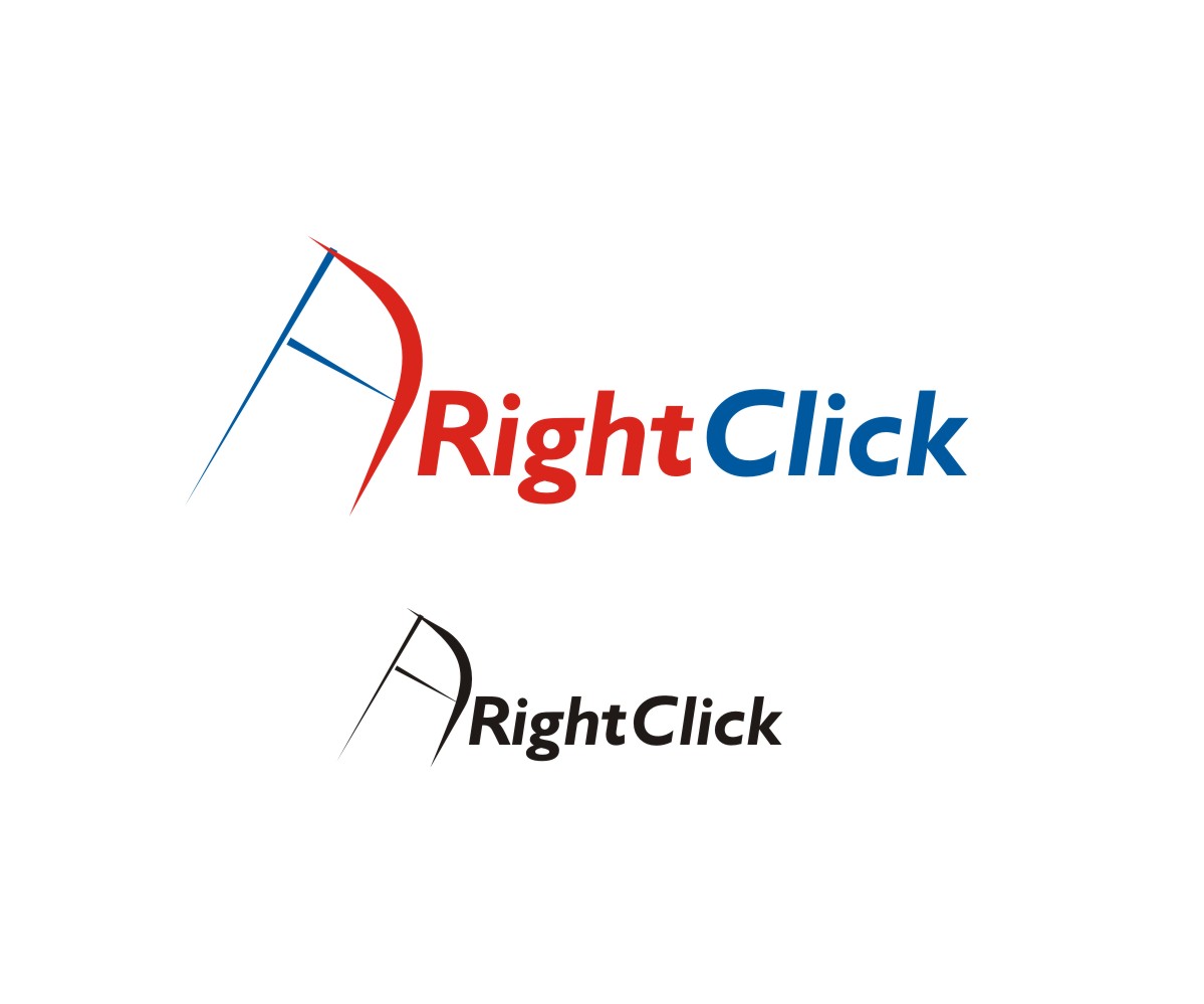 Diseño de Logo por Falguni para Right Click | Diseño #12357805