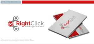 Logo-Design von Anhlee für Right Click | Design #13538045