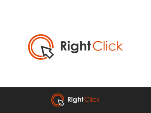 Logo Design by Crea8iveMind for Right Click | Design: #13540104
