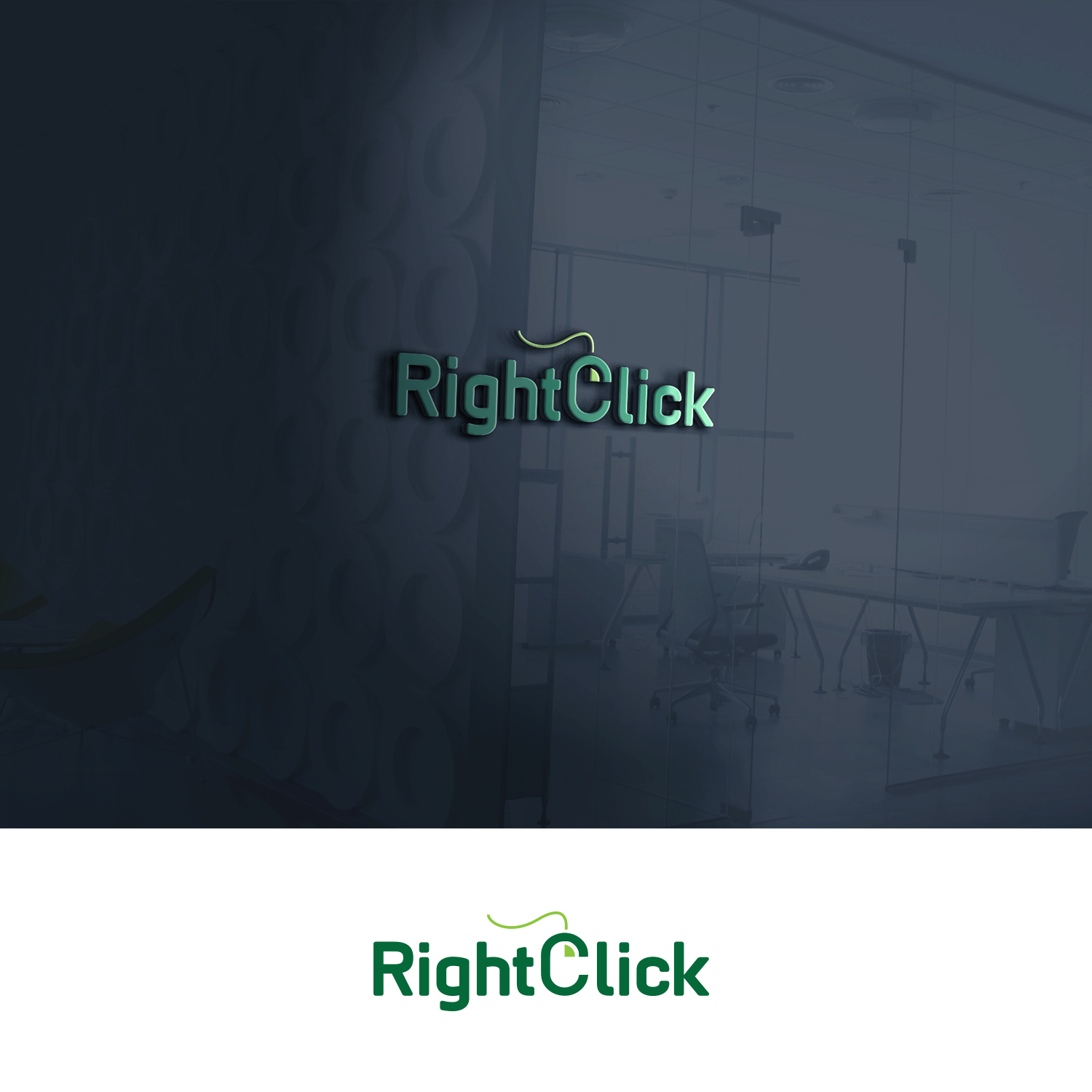 Logo Design by Awash for Right Click | Design #12311300