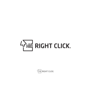 Logo Design by LycanMan for Right Click | Design: #13528899