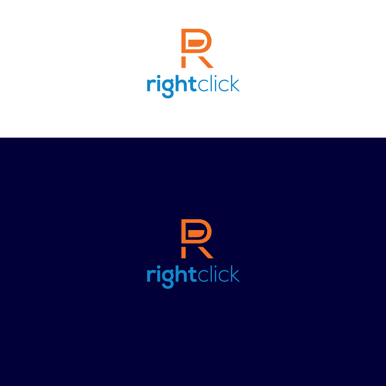 Logo Design by huynhtienvn for Right Click | Design #12286714