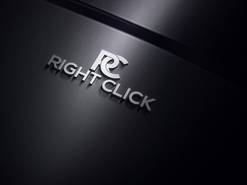 Logo Design by start design for Right Click | Design #13194203