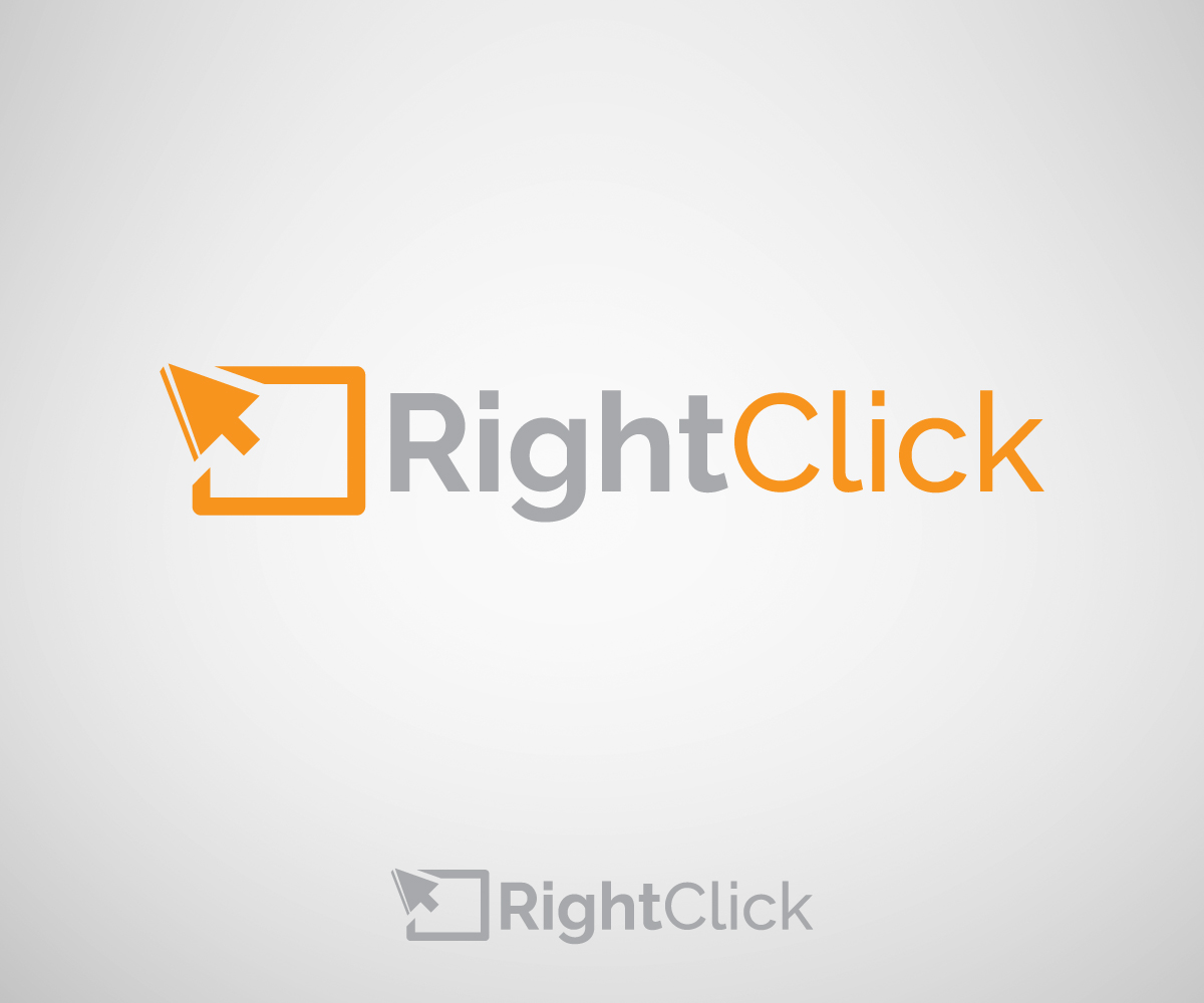 Logo Design by Designs by M for Right Click | Design #13539726