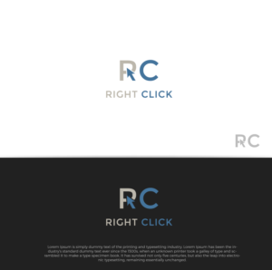 Logo Design by hics for Right Click | Design: #13547225