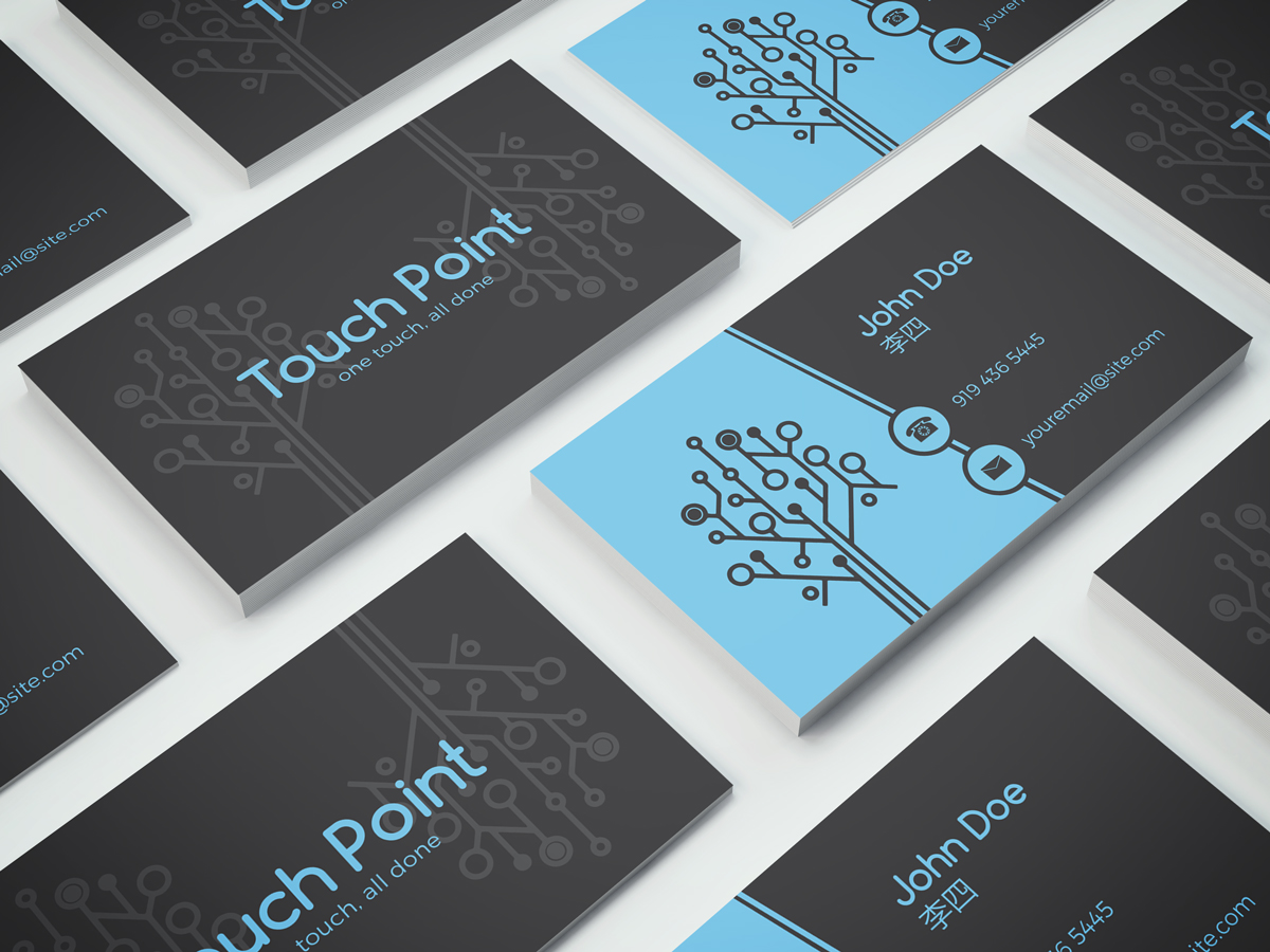 Business Card Design by JK18 for Touch Point | Design #12290063
