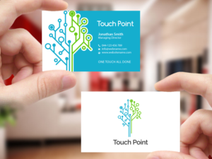 Business Card Design by Creations Box 2015 for Touch Point | Design: #12297065