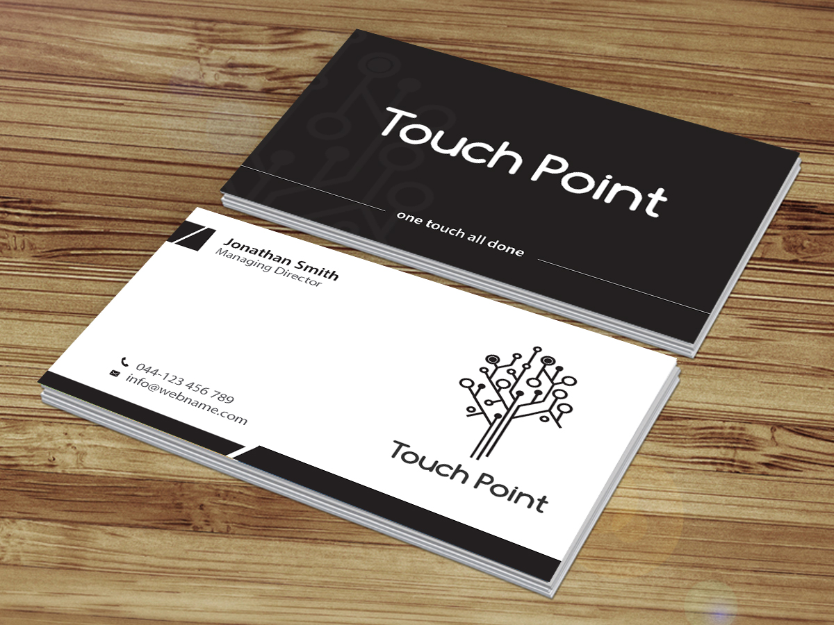 Business Card Design by Creations Box 2015 for Touch Point | Design #12297066