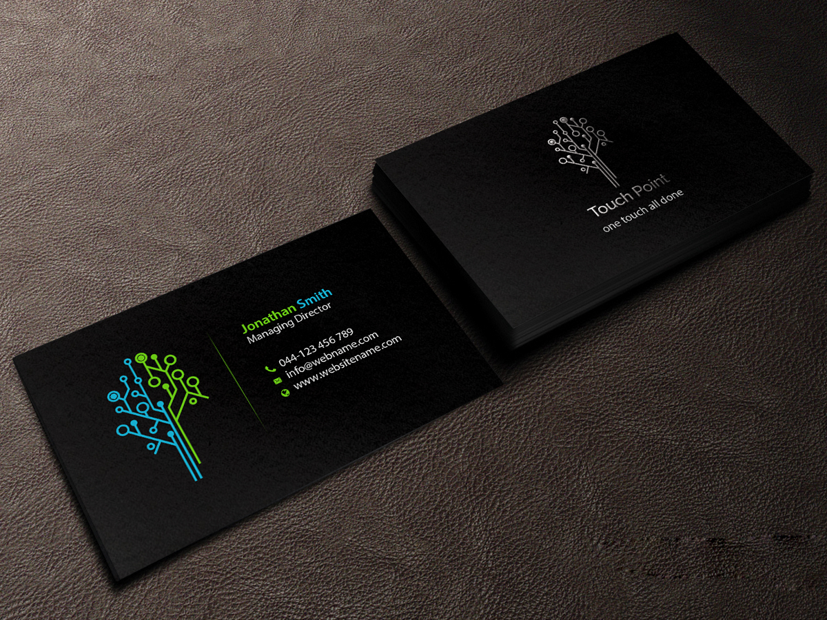 Business Card Design by Creations Box 2015 for Touch Point | Design #12297075