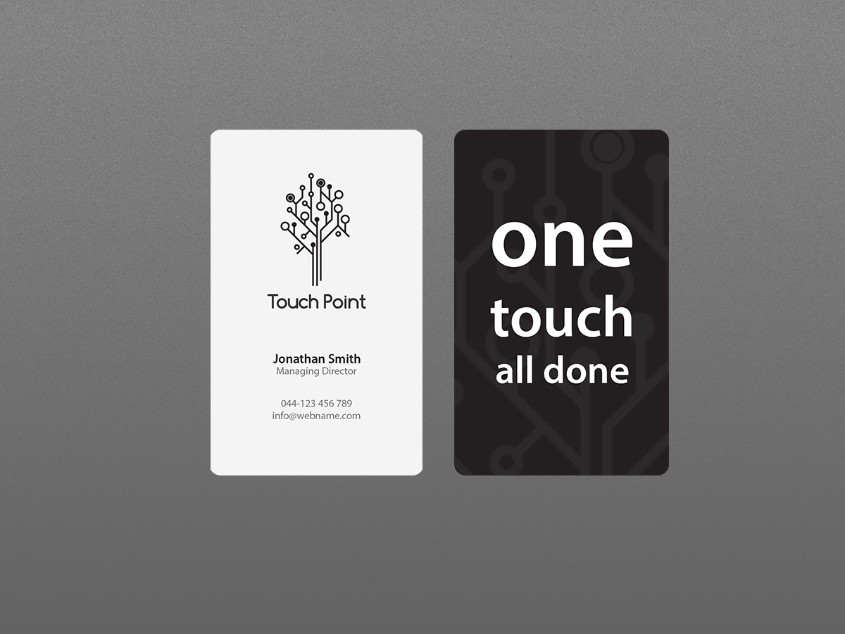 Business Card Design by Creations Box 2015 for Touch Point | Design #12297080
