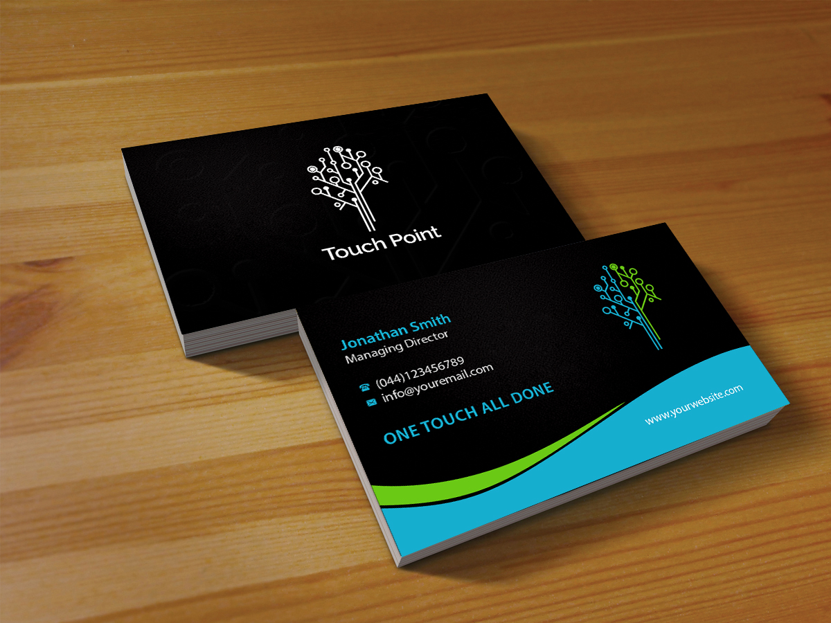 Business Card Design by Creations Box 2015 for Touch Point | Design #12299152