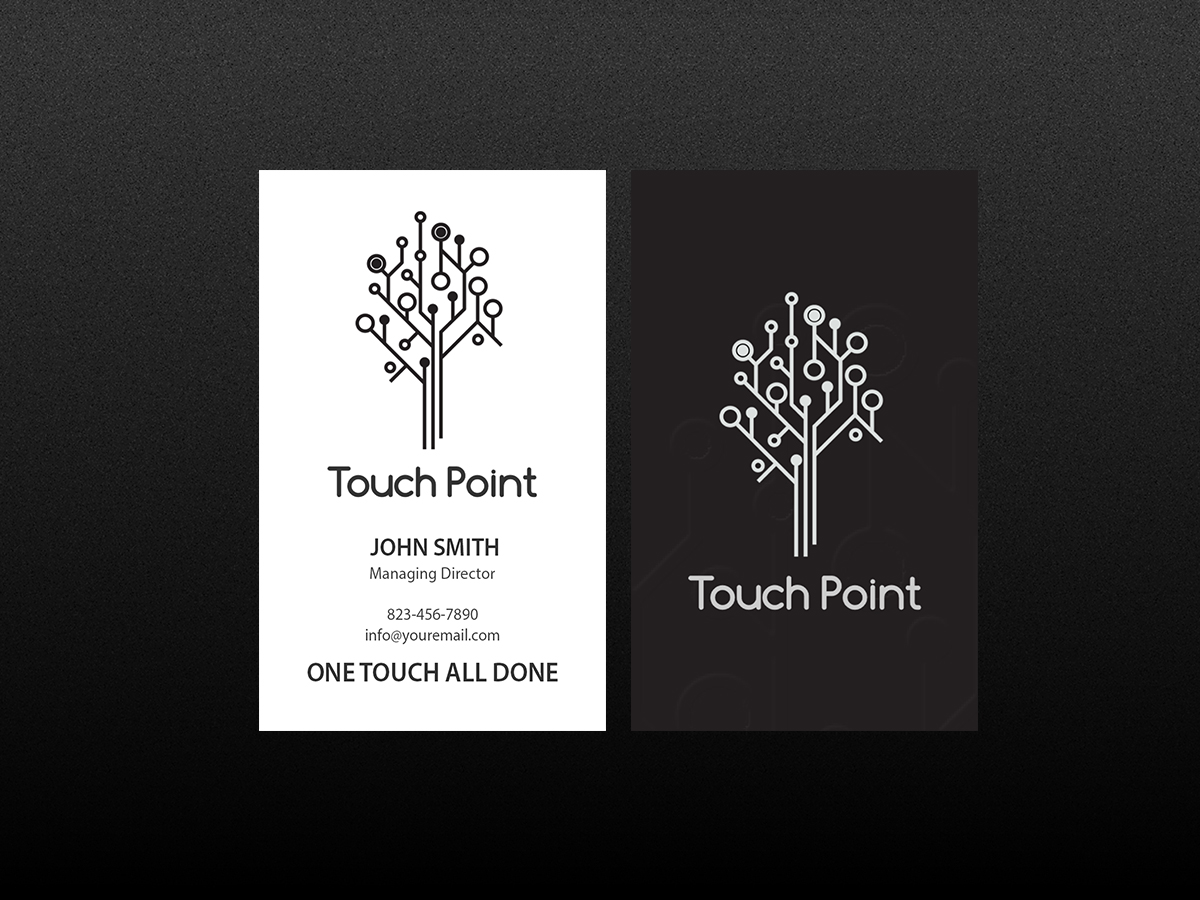 Business Card Design by Creations Box 2015 for Touch Point | Design #12299154