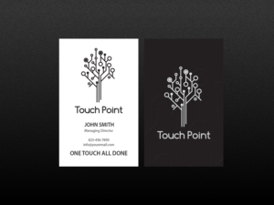 Business Card Design by Creations Box 2015 for Touch Point | Design: #12299154