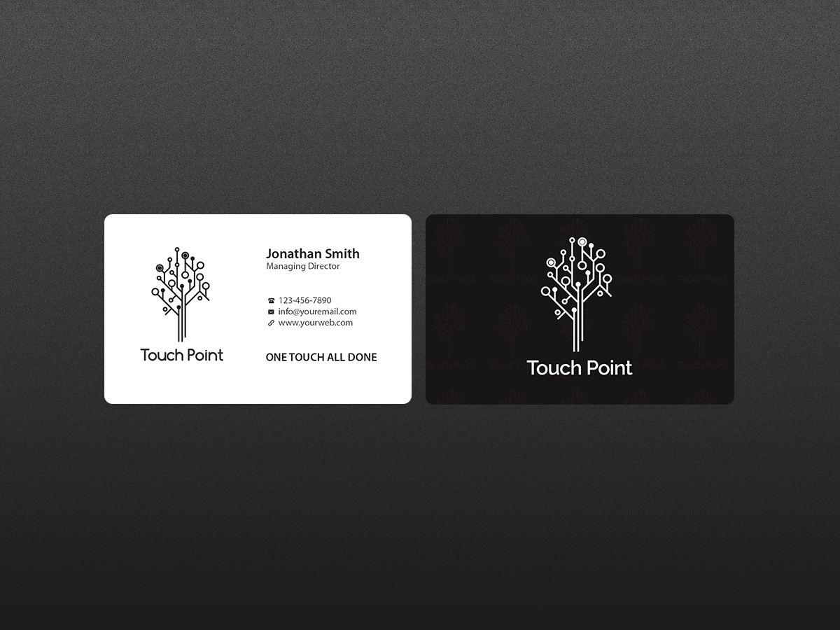 Business Card Design by Creations Box 2015 for Touch Point | Design #12299155