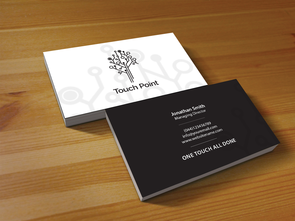 Business Card Design by Creations Box 2015 for Touch Point | Design #12299160