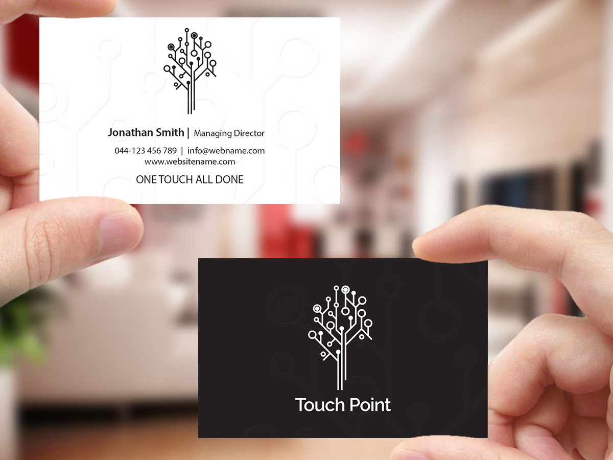 Business Card Design by Creations Box 2015 for Touch Point | Design #12299162