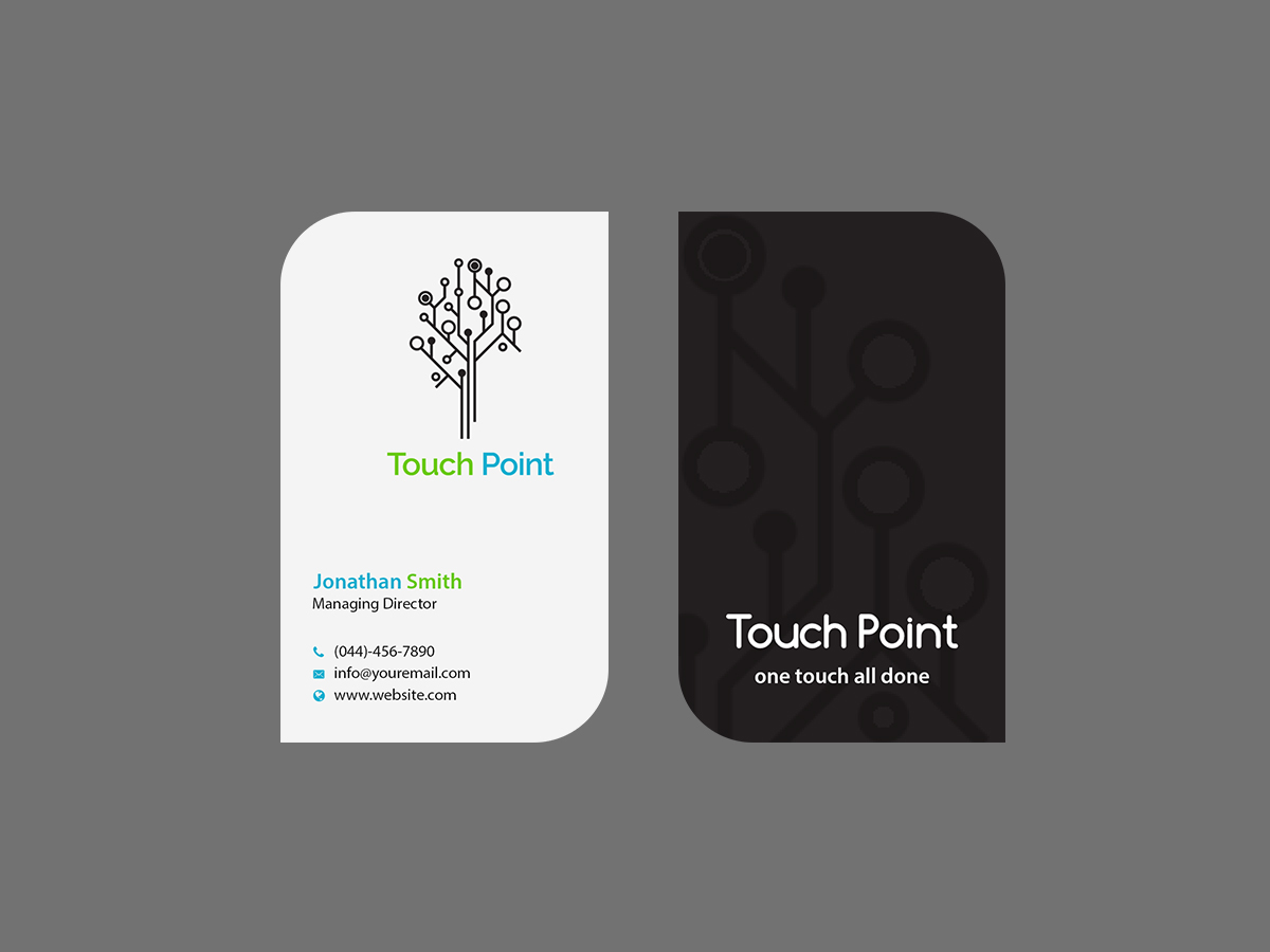 Business Card Design by Creations Box 2015 for Touch Point | Design #12299522
