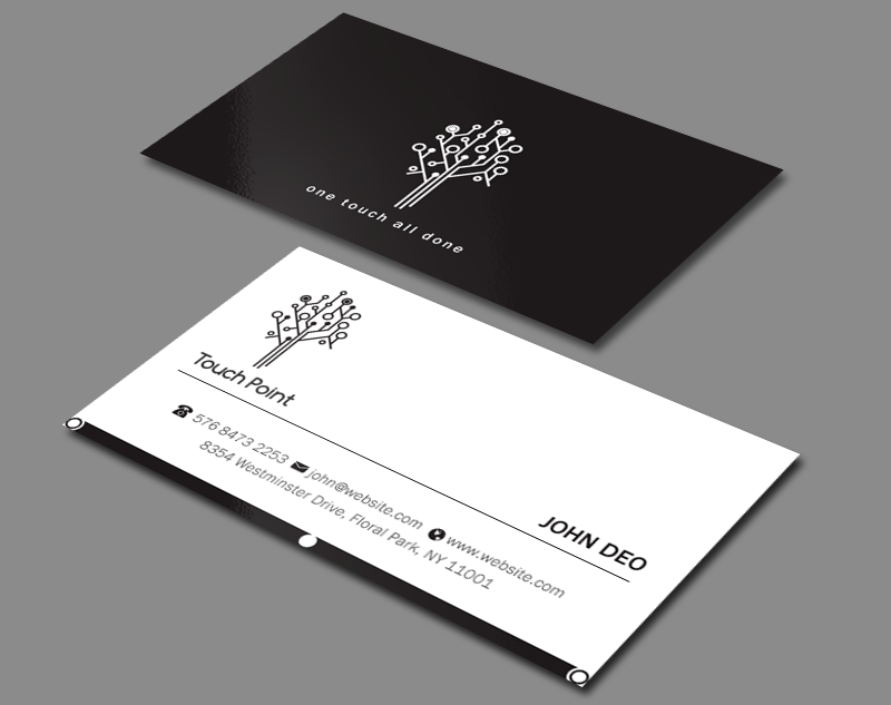 Diseño de Tarjeta de Presentación por Brand aid para Touch Point | Diseño #12293904