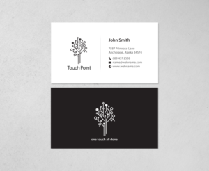 Diseño de Tarjeta de Presentación por chandrayaan.creative para Touch Point | Diseño: #12291402