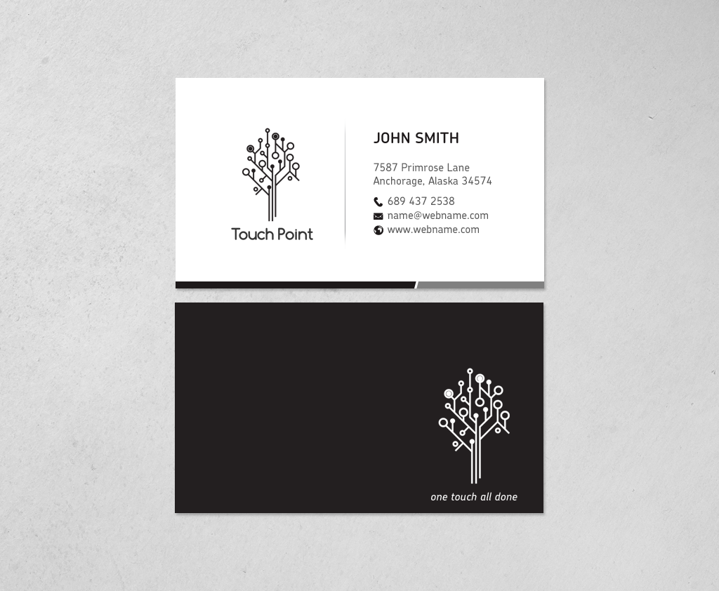 Business Card Design by chandrayaan.creative for Touch Point | Design #12291415