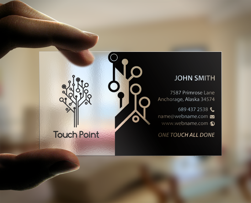 Business Card Design by chandrayaan.creative for Touch Point | Design #12292100
